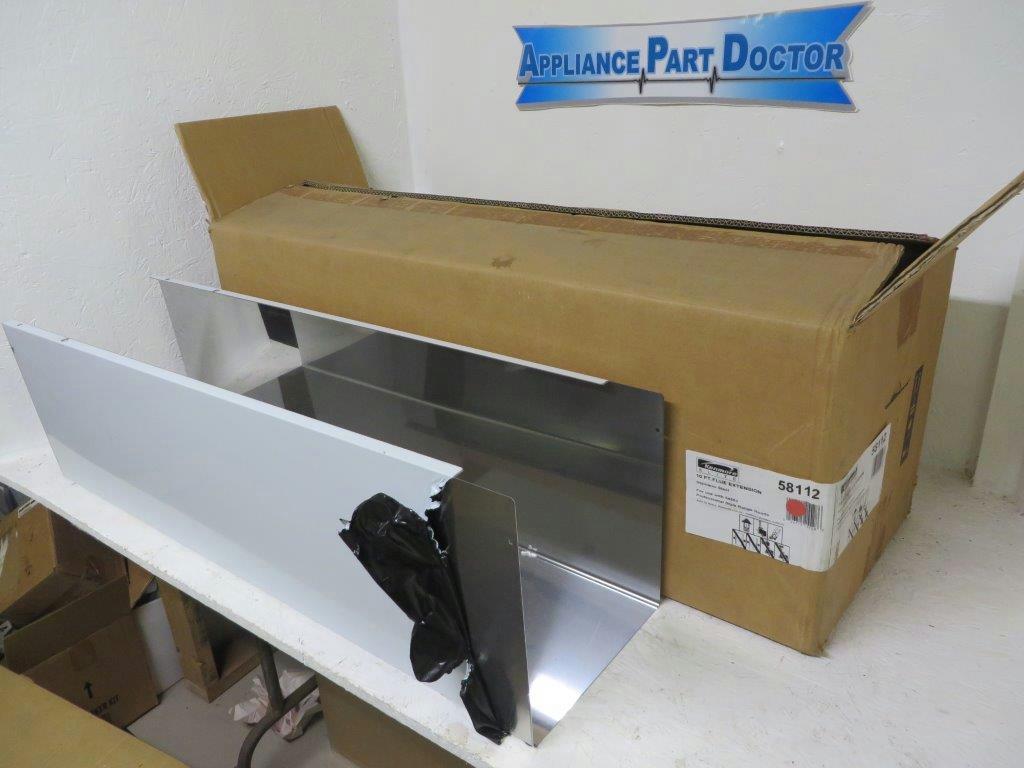 KENMORE WHIRLPOOL STOVE 58112 10FT FLUE EXTENSION NEW KENMORE WHIRLPOOL STOVE 58112 10FT FLUE EXTENSION NEW